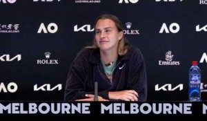 Open d'Australie 2023 - Aryna Sabalenka : "To be honest, I decide to stop working with a psychologist. I realized that nobody than me will help, you know?"