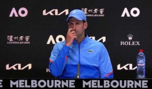 Open d'Australie 2023 - Novak Djokovic : "Well, I did not want to pull out for the tournament because I wanted to see how it's going to feel on the court"