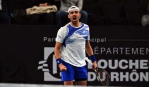 ATP - Marseille 2023 - Benjamin Bonzi : "Moi, je suis complètement Marseillais... ça fait trois ans que je suis là !"
