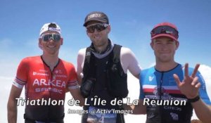 Triathlon - Île de La Réunion 2022 - Warren Barguil et Julien Absalon  : "C'est un triathlon à part et je suis très content d'y avoir participé..."