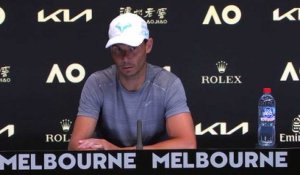 Open d'Australie 2023 - Rafael Nadal : " I need a victory, so that's the main thing. Doesn't matter the way. The most important thing today is a victory against a tough opponent"