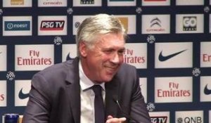 Ancelotti : Avant-match PSG-Sochaux