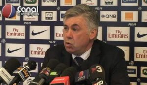 Conférence de presse de Carlo Ancelotti avant Saint-Etienne-PSG