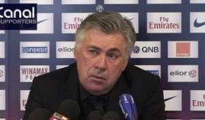 OL PSG : La conférence de presse de Carlo Ancelotti