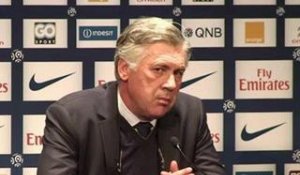 PSG Rennes : Conférence de presse de Carlo Ancelotti