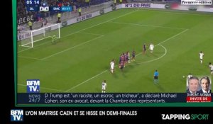 Zap sport du 28 février : Lyon maîtrise Caen (3-1) (vidéo) 