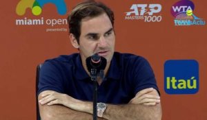 ATP - Miami Open 2019 - Roger Federer rassuré mais "Daniil Medvedev n'a rien à perdre"