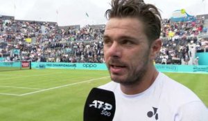 ATP - Queen's 2019 - Stan Wawrinka est passé entre les gouttes pour s'imposer 6-3, 6-4 face à Daniel Evans