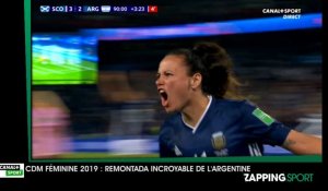 Zap Sport du 20 Juin 2019 : La remontada incroyable de l'Argentine