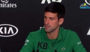 Open d'Australie 2020 - Novak Djokovic on Roger Federer : "Respect !"