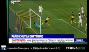 Zap Sport 18 Février 2020 : le PSG tombe en Ligue des Champions à Dortmund (2-1)
