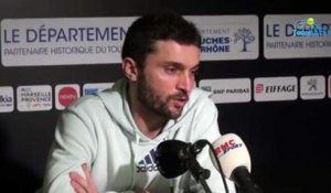 ATP - Marseille 2020 - Gilles Simon : "Félix Auger-Aliassime ? Il fait l'effort et il est courageux"