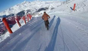 VTT / Ski - Le Summit Run avec Yannick Granieri et  Leo Slemett qui s'éclatent aux Arcs
