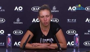 Open d'Australie 2020 - Elise Mertens : "On veut gagner le double avec Aryna Sabalenka"