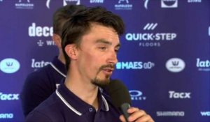 Tour des Flandres 2021 - Julian Alaphilippe : "Je n'ai aucun sentiment de revanche et je suis fier de montrer ce maillot de champion du monde"