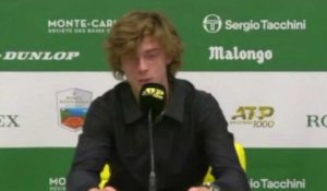 ATP - Rolex Monte-Carlo 2021 - Andrey Rublev : "Rafael Nadal did not play his best level... "