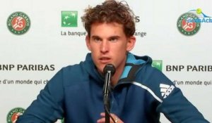 Roland-Garros 2020 - Dominic Thiem : "Federer, Nadal, Djokovic sont des super stars... on n'y est pas encore nous !