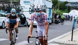 Tour de France 2020 - Benoît Cosnefroy : "Je ne pensais pas sortir des Pyrénées avec le maillot à pois"