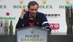 ATP - Shanghai 2019 - Daniil Medvedev : "I just became a better player... !"