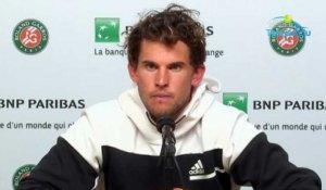 Roland-Garros 2020 - Dominic Thiem : "Hugo Gaston a joué un match fabuleux. Cela fait très longtemps que je n'ai pas vu quelqu'un qui joue aussi bien ses amorties