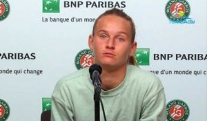 Roland-Garros 2020 - Fiona Ferro : "Je suis fière de mon attitude car il y a 2 à 3 semaines, je ne savais pas si je pouvais jouer Roland-Garros"