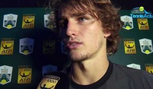 Rolex Paris Masters 2020 - Alexander Zverev : "I didn't cry at the end of the match... no, I didn't cry "