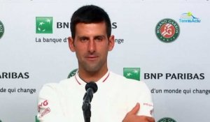 Roland-Garros 2020 - Novak Djokovic : "J'ai eu des problèmes de cou et à l'épaule...."