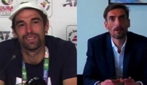 ATP - Dubaï 2021 - Jérémy Chardy : "Nicolas Escudé, DTN de la FFT, c'est bien d'avoir des anciens joueurs car ils connaissent le sport"
