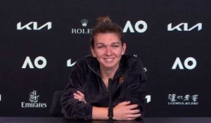 Open d'Australie 2021 - Simona Halep : "Sunday I'm going to focus on my tennis and I celebrate Valentine's Day afterwards"