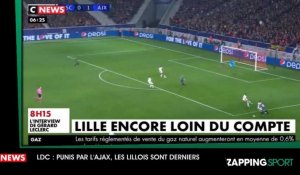 Zap sport du 28 novembre - LDC : Les Lillois punis par l'Ajax (vidéo) 