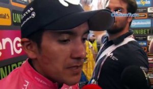 Tour d'Italie 2019 - Richard Carapaz : "Vincenzo Nibali est très fort... !"