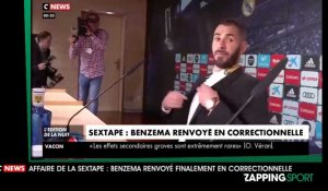 Zap Sport du 8 Janvier 2021 : Karim Benzema renvoyé en correctionnelle dans l'affaire de la sextape