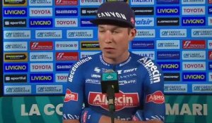 Tirreno-Adriatico 2023 - JasperPhilipsen : "Mathieu van der Poel 's lead out made it easier for me to get the win"