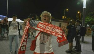 Ligue Europa: les fans du FC Séville au septième ciel européen