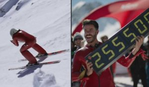 Le Français Simon Billy bat le record du monde de ski de vitesse