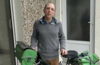 Saint-Omer : Franck Buckman, le cycliste qui parcours des milliers de lieues sur terre