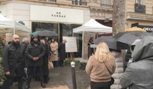 Paris: hommage au rugbyman Federico Martin Aramburu, tué par balles il y a un an