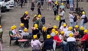 À Boulogne,une place Dalton toute jaune pour l’arrivée du Tour