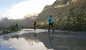 Pluie, neige, boue, dans "l'enfer" de la première nuit de l'UTMB