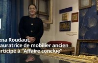 Serena Roudaut, restauratrice de mobilier ancien à Hem