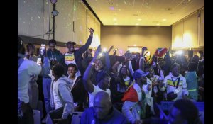 Ambiance surchauffée à la salle Richard Lejeune