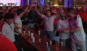 Mondial-2026: Les supporters anglais célèbrent la victoire contre le Mexique