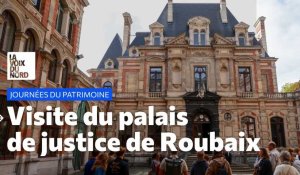 Les journées du patrimoine au palais de justice à Roubaix