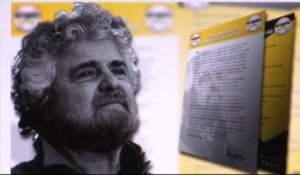 De nombreux Italiens séduits par le discours "anti" de Beppe Grillo