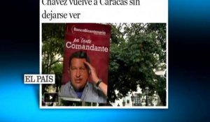Chavez de retour au Venezuela