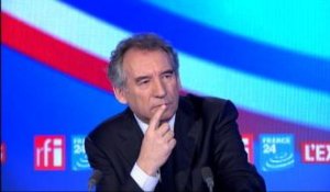 François Bayrou, président du MoDem