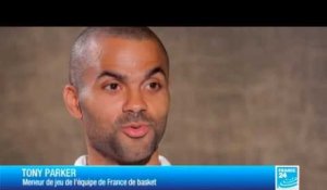 L'entretien - Tony Parker, meneur de jeu de l'équipe de France de basket