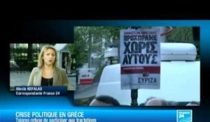 L'impasse politique en Grèce fait plonger les Bourses