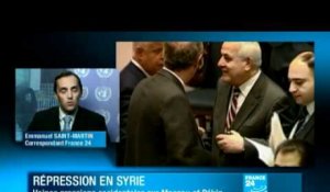 Répression en Syrie: Vaines pressions occidentales sur Moscou et Pékin