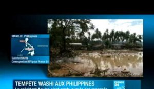 Philippines - Le bilan des victimes de la tempête Washi dépasse le millier de morts